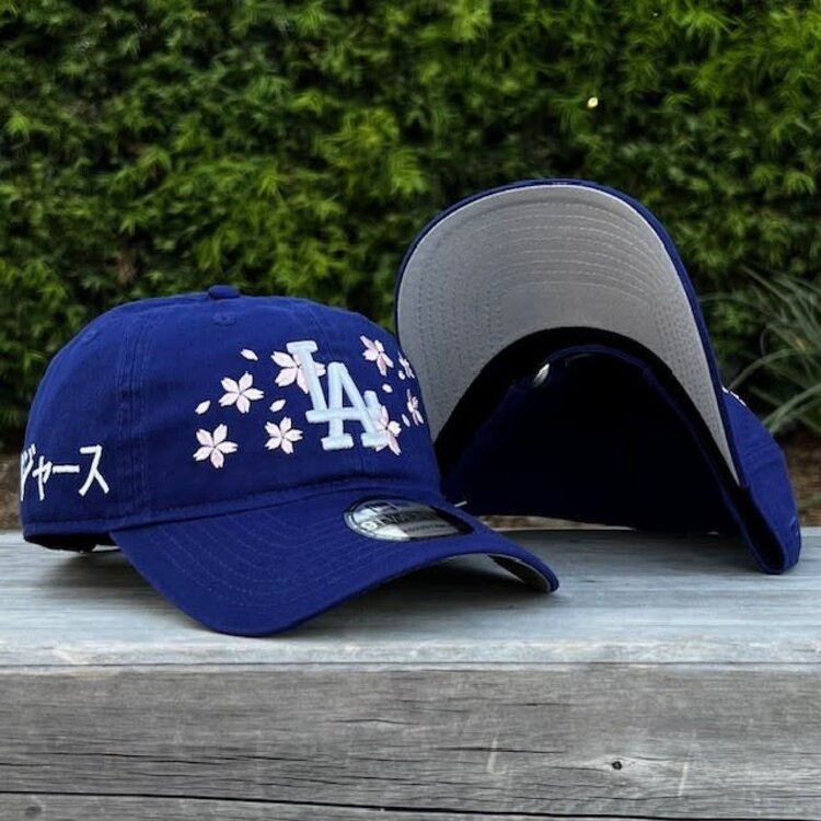 New Era LA Dodgers Royal White Cherry Blossom Kanji SP 920 Adjustable