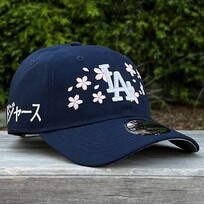 New Era LA Dodgers Navy White Cherry Blossom Kanji SP 920 Adjustable