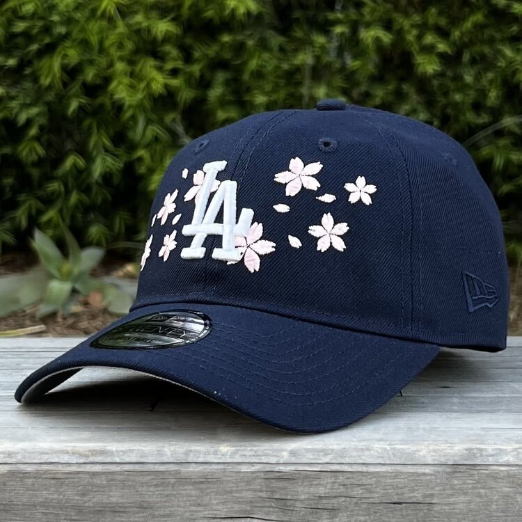 New Era LA Dodgers Navy White Cherry Blossom Kanji SP 920 Adjustable