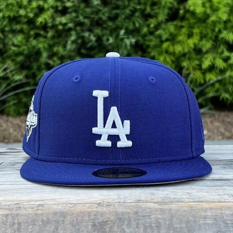 New Era LA Dodgers 2025 World Series Side Patch Gray UV
