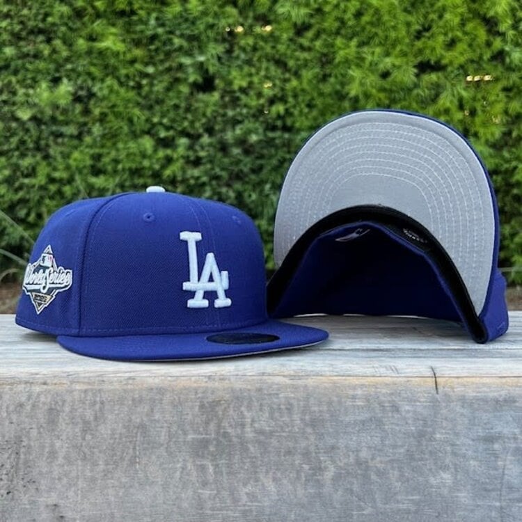 New Era LA Dodgers 2025 World Series Side Patch Gray UV