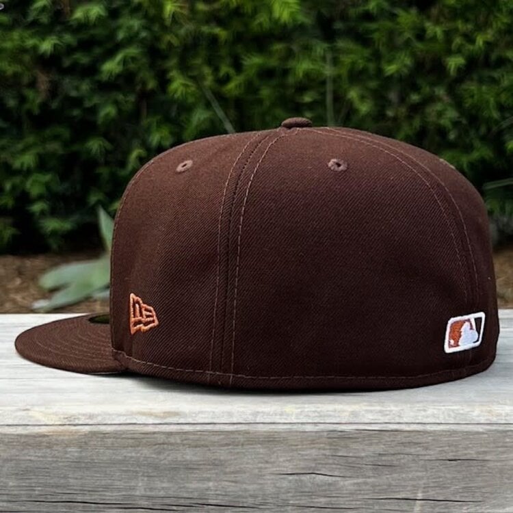 New Era LA Dodgers Dark Brown 2025 NLCS Locker Room Fitted