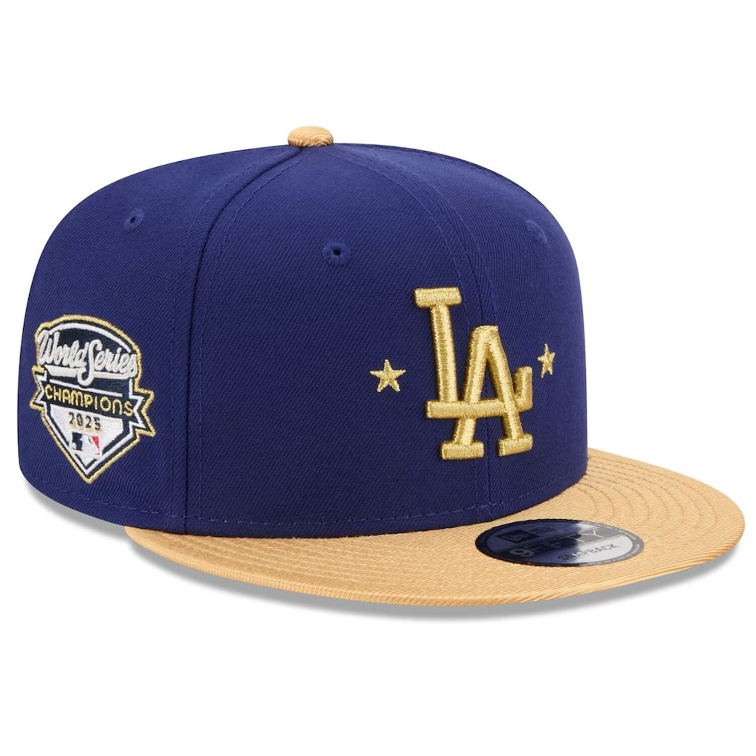 LA Dodgers 2025 World Series Champs Gold Collection 950 Snapback