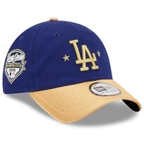 New Era LA Dodgers 2025 World Series Champs Gold Collection Casual Classic Adjustable