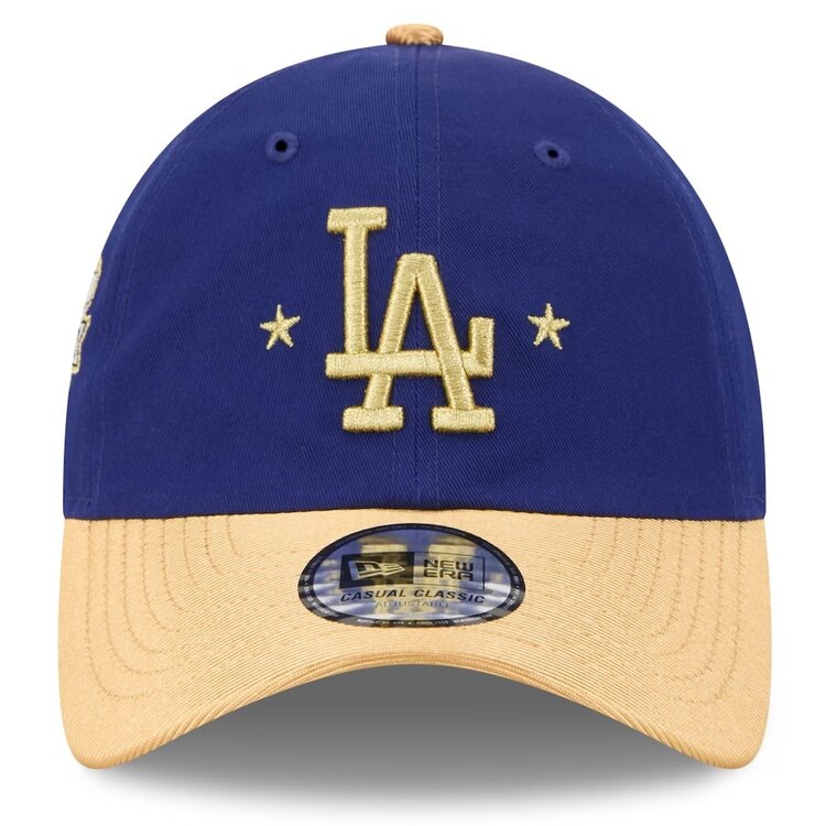 New Era LA Dodgers 2025 World Series Champs Gold Collection Casual Classic Adjustable