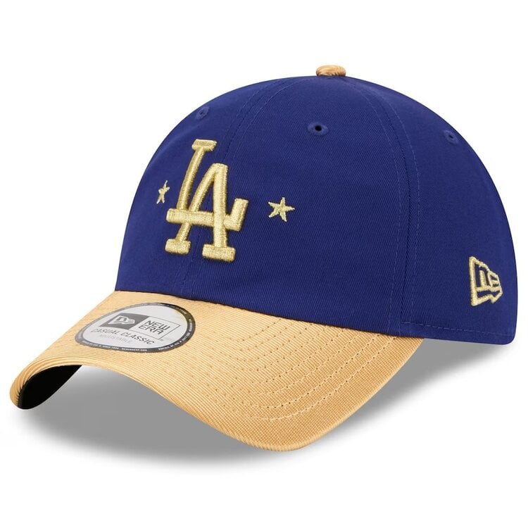 New Era LA Dodgers 2025 World Series Champs Gold Collection Casual Classic Adjustable