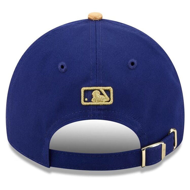 New Era LA Dodgers 2025 World Series Champs Gold Collection Casual Classic Adjustable
