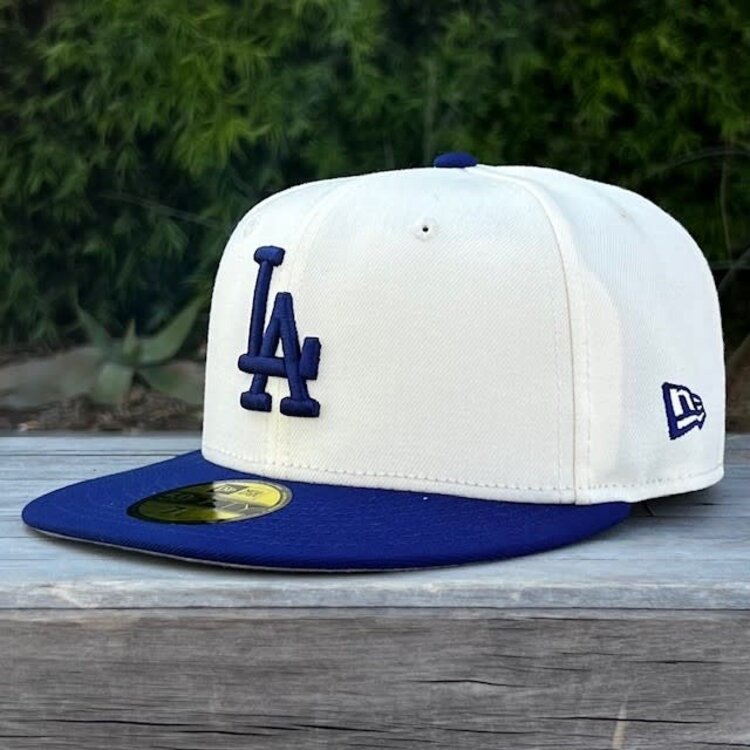 New Era LA Ivory/Royal Back to Back WS Champs Circle