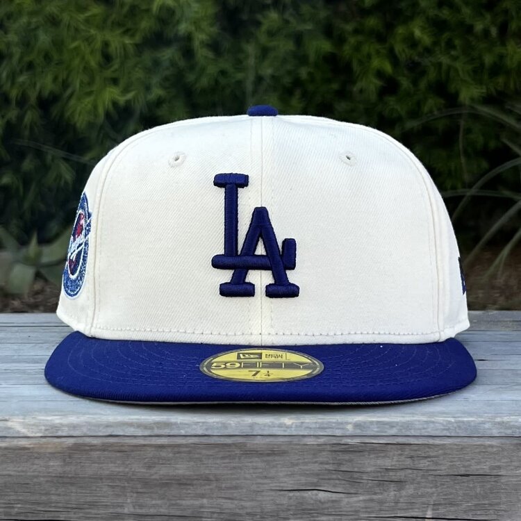 New Era LA Ivory/Royal Back to Back WS Champs Circle