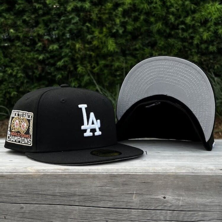 New Era LA BW Metallic Back to Back World Series Champs Rings