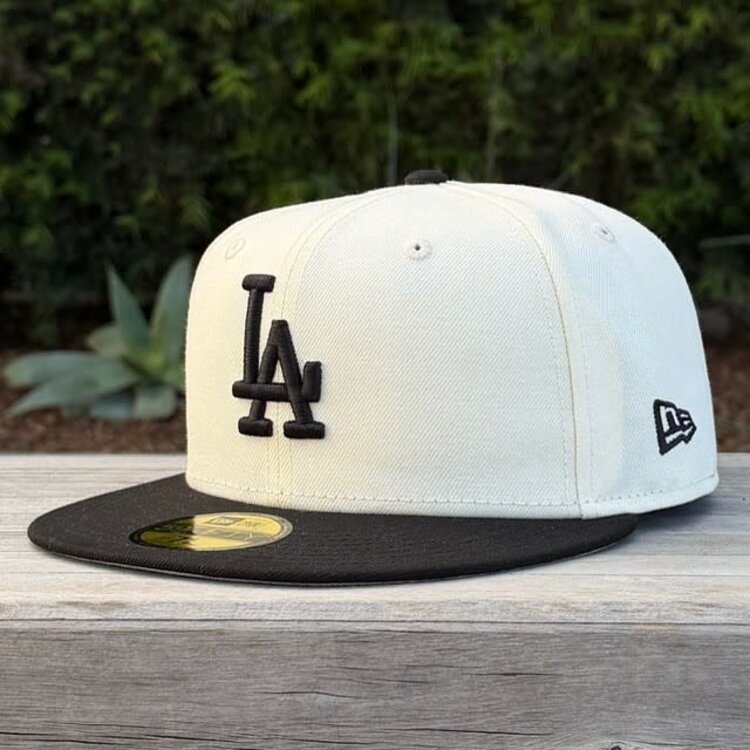New Era LA Ivory/Black 2025 World Series Champs Laurel SP
