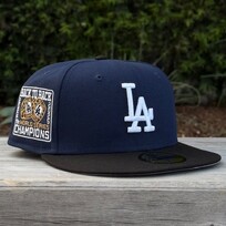 New Era LA Navy/Black Back to Back World Series Champs Rings