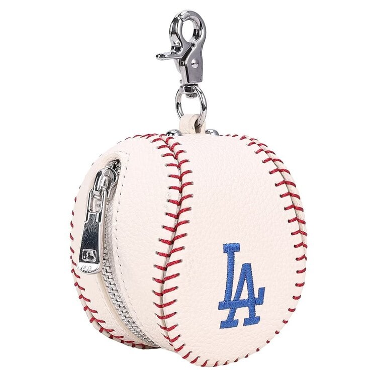 Key Chain Pouch - LA Dodgers Off White