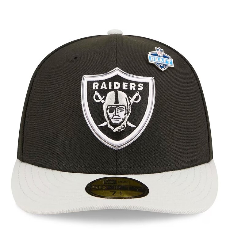 New Era Raiders 2026 NFL Draft Pre-Curved 5950 Fitted