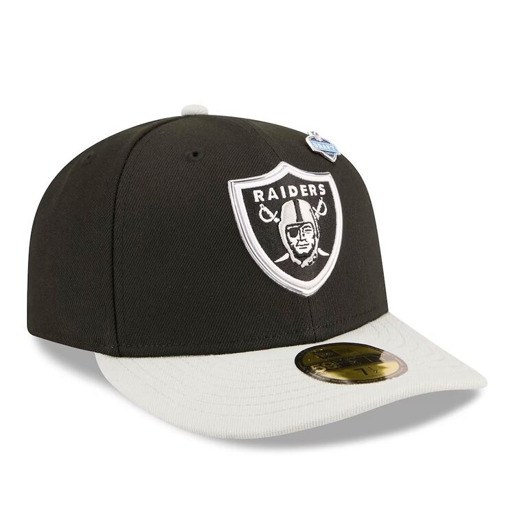 New Era Raiders 2026 NFL Draft Pre-Curved 5950 Fitted