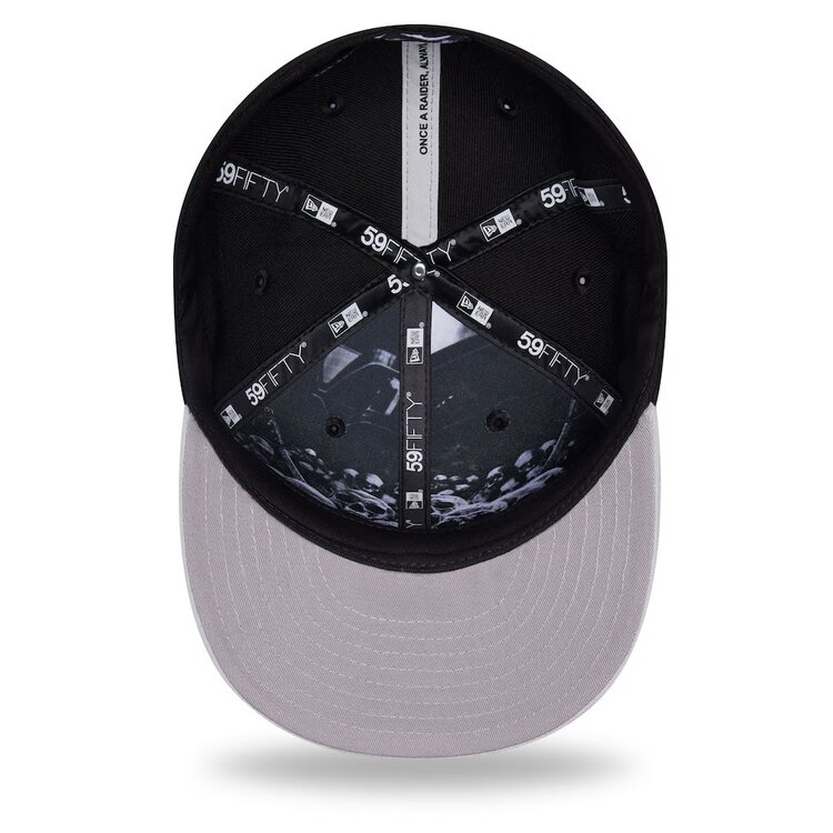 New Era Raiders 2026 NFL Draft Pre-Curved 5950 Fitted