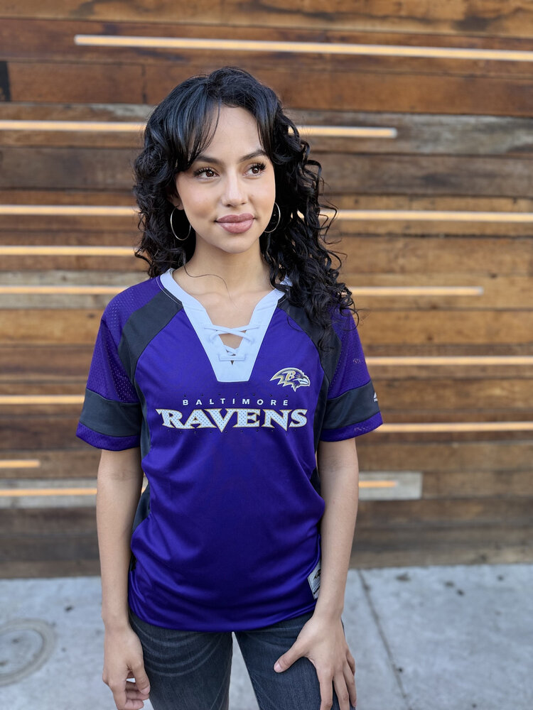 Majestic Baltimore Ravens W '17 Draft Me Purple