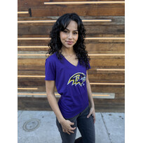 Majestic Baltimore Ravens W V-Neck Defiant Victory