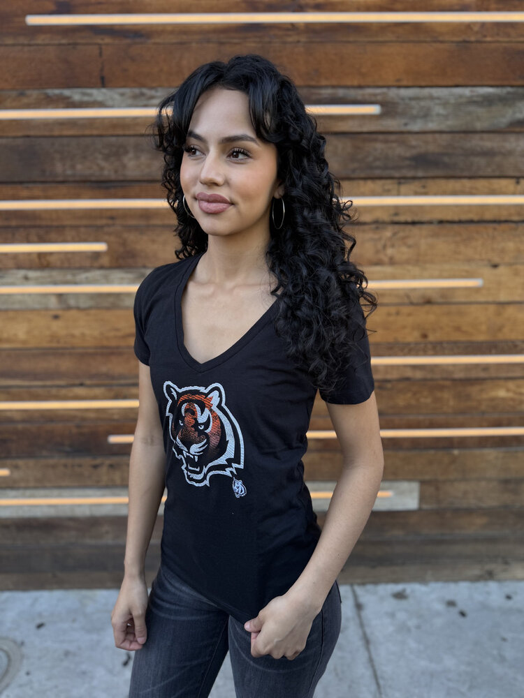 Majestic Bengals W V-Neck Defiant Victory