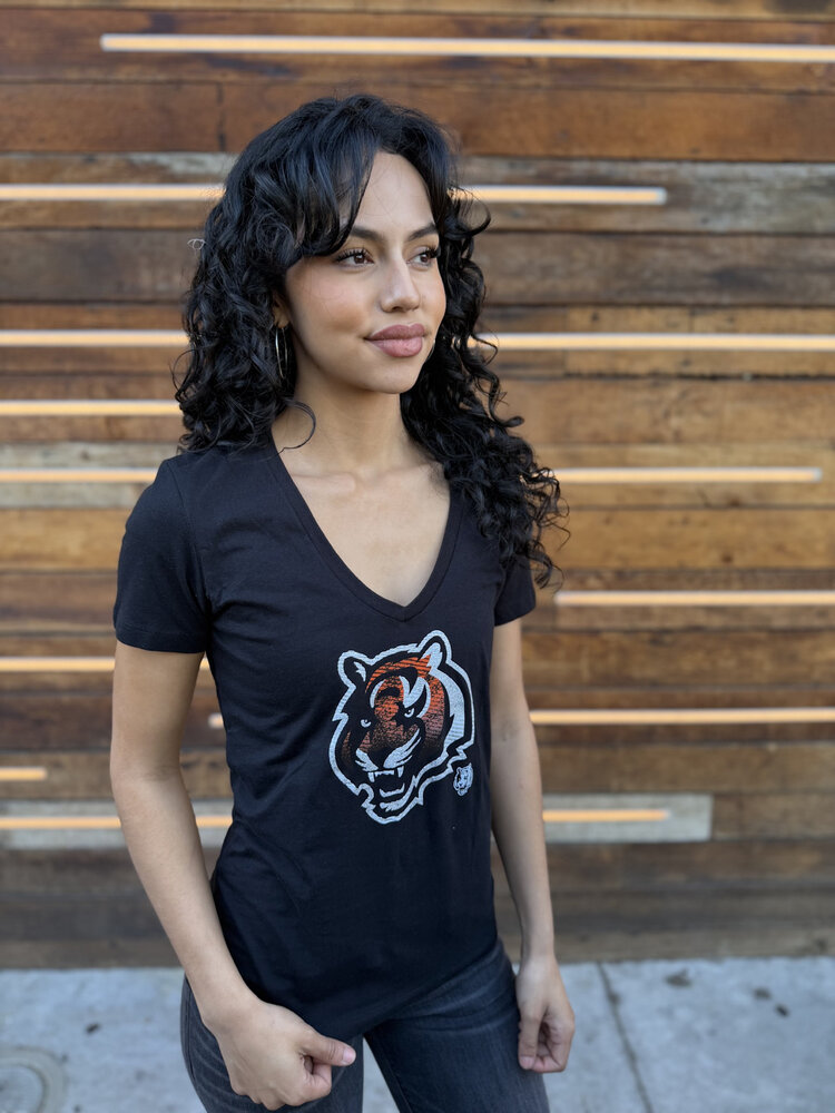 Majestic Bengals W V-Neck Defiant Victory