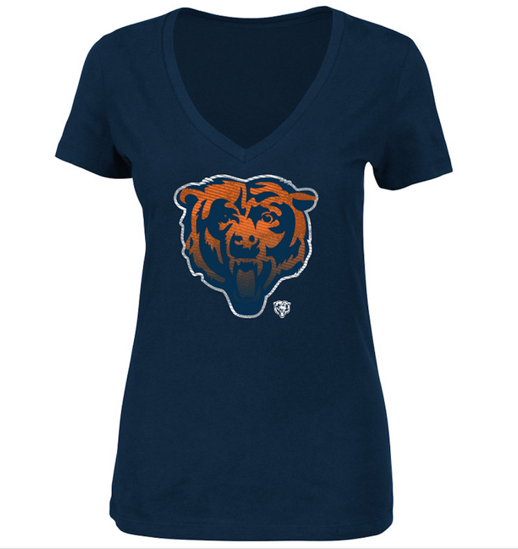 Majestic Bears W V-Neck Defiant Victory