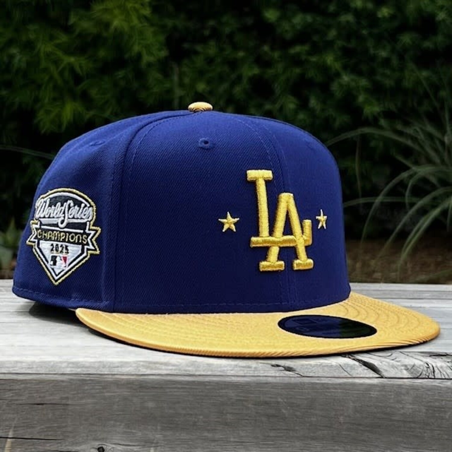 LA Dodgers 2025 World Series Champs Gold Collection 950 Snapback