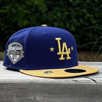New Era LA Dodgers 2025 World Series Champs Gold Collection