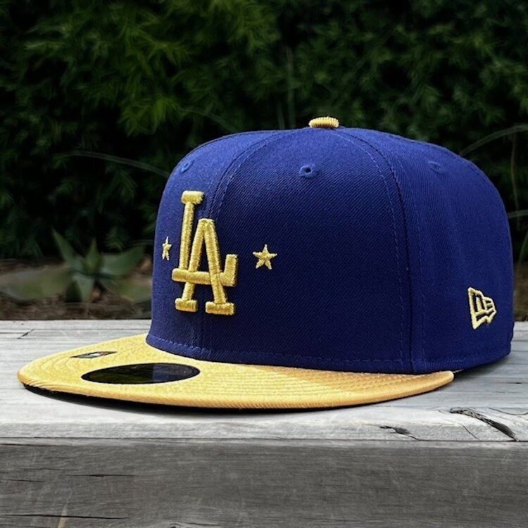 New Era LA Dodgers 2025 World Series Champs Gold Collection