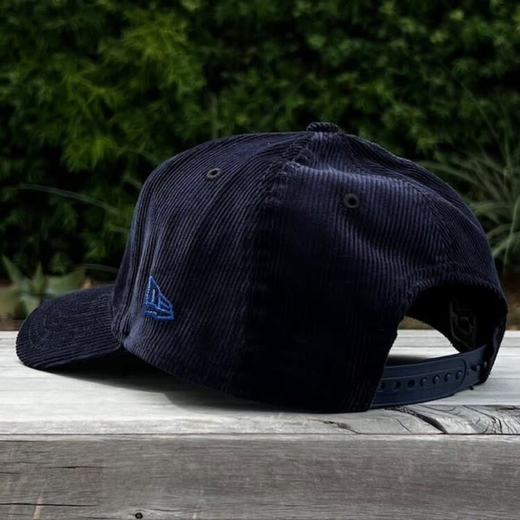 New Era LA Dodgers Navy Corduroy Ivory LA Shooting Ball 940 A-Frame