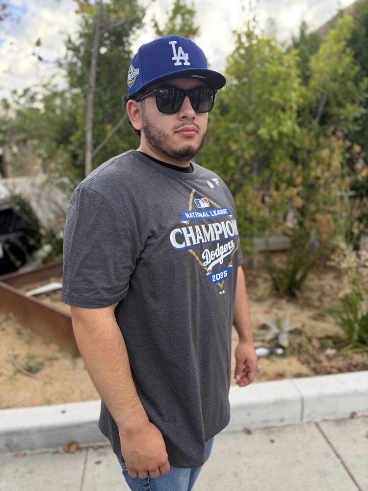 Fanatics LA Dodgers Men's 2025 NLCS Champs Locker Room T-Shirt