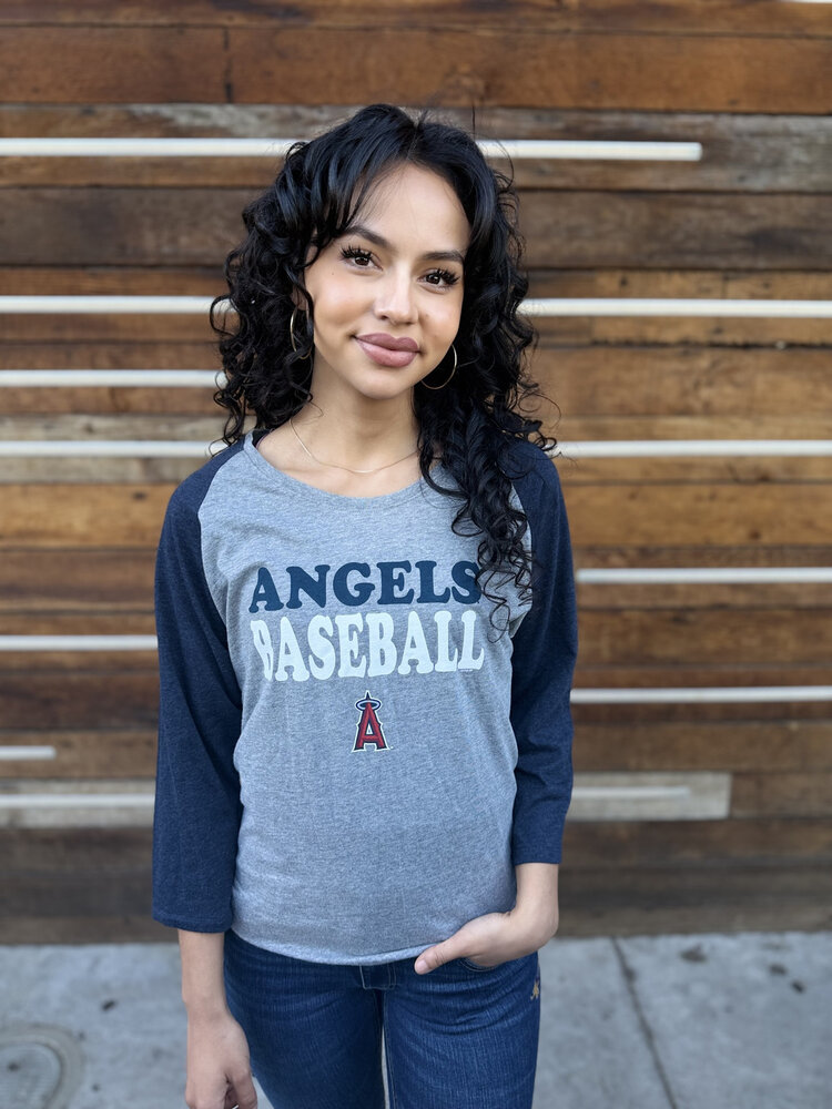 47 Brand Angels '47 W Slate Gray Club Raglan