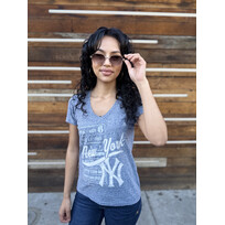 Majestic Yankees W V-Neck Terrorizing Play