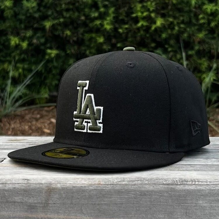 New Era LA Black Army Green OL Jackie Robinson