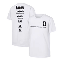 FIFA FIFA 2026 Men's 104 Matches 1 Winner White Tee