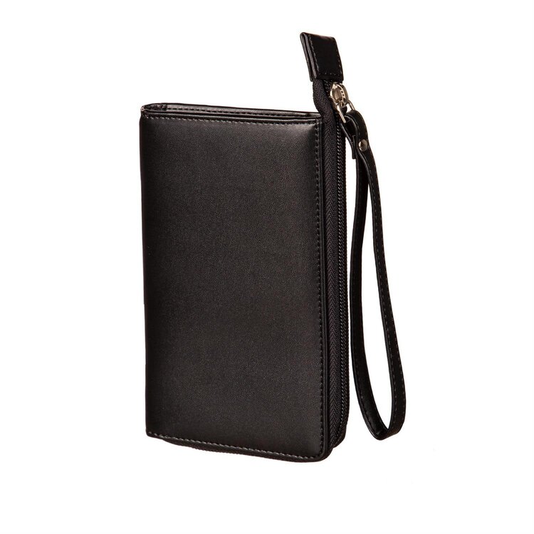 Evergreen LA Dodgers Wristlet Wallet Black