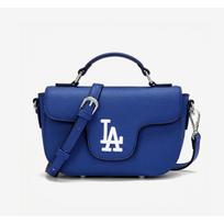 Flap Crossbody Bag with Top Handle - LA Dodgers Blue