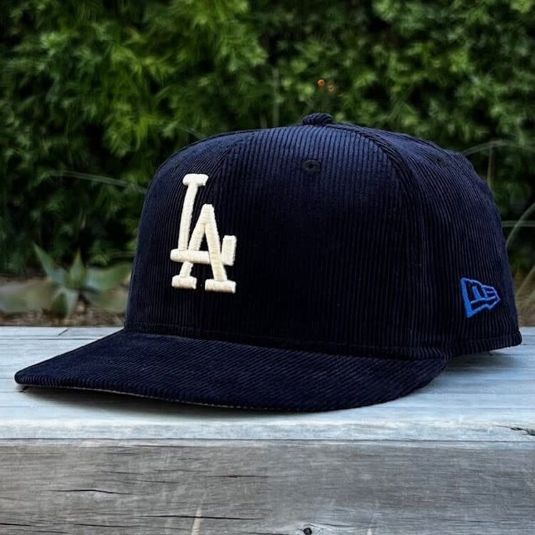New Era LA Dodgers Navy Corduroy Ivory LA Shooting Ball