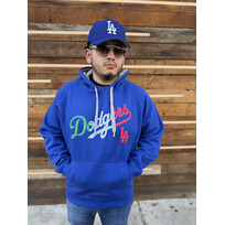 Antigua LA Mexico Pullover Hoodie Royal w/Red LA