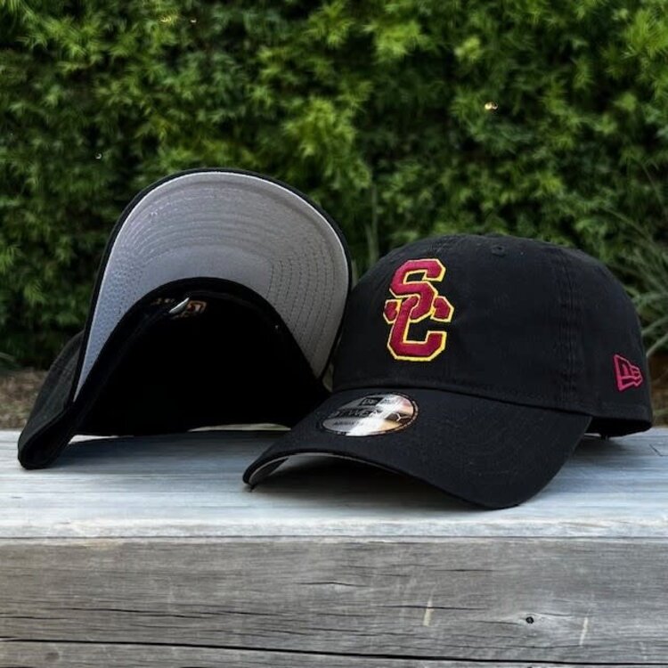 New Era USC Trojans Black Team Interlock 920