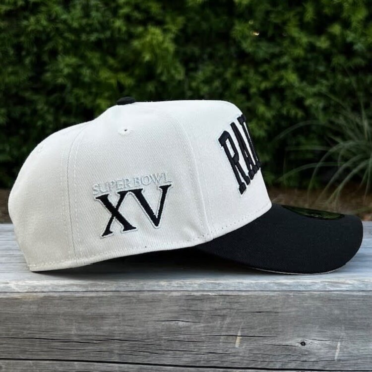 New Era Raiders Block Arch Stone/Black SBXV 940 A-Frame