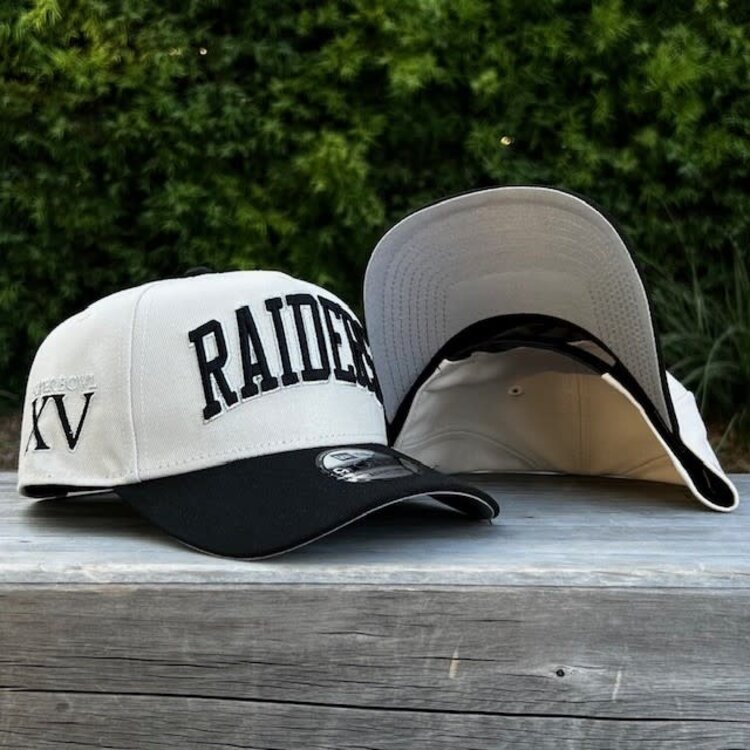 New Era Raiders Block Arch Stone/Black SBXV 940 A-Frame