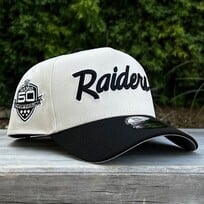 New Era Raiders Script Stone/Black 50 Years 940 A-Frame