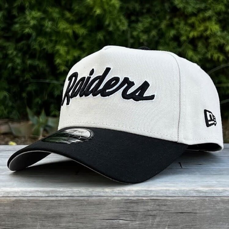 New Era Raiders Script Stone/Black 50 Years 940 A-Frame