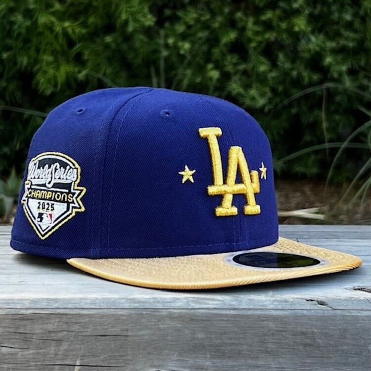New Era LA Dodgers Youth/Kids 2025 WS Champs Gold Collection