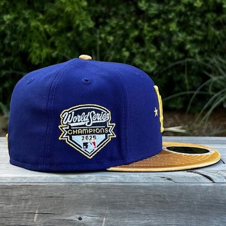 New Era LA Dodgers Youth/Kids 2025 WS Champs Gold Collection