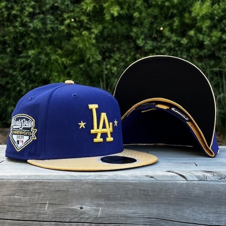 New Era LA Dodgers Youth/Kids 2025 WS Champs Gold Collection