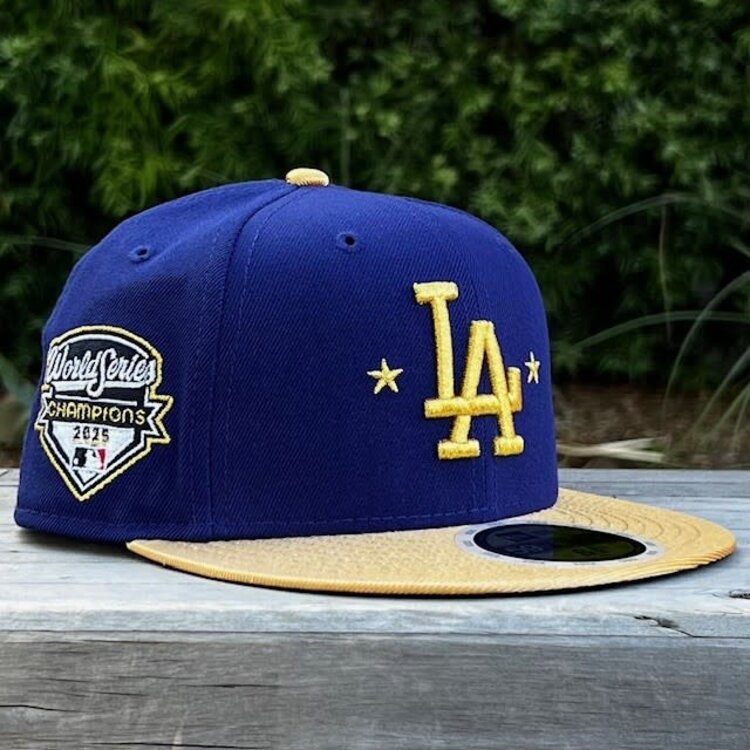 New Era LA Dodgers Youth/Kids 2025 WS Champs Gold Collection