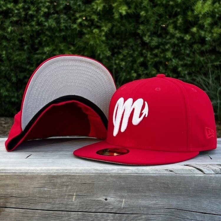 New Era Diablos De Mexico Red White