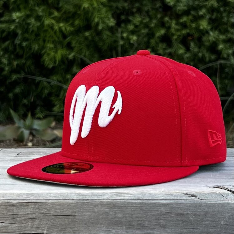 New Era Diablos De Mexico Red White