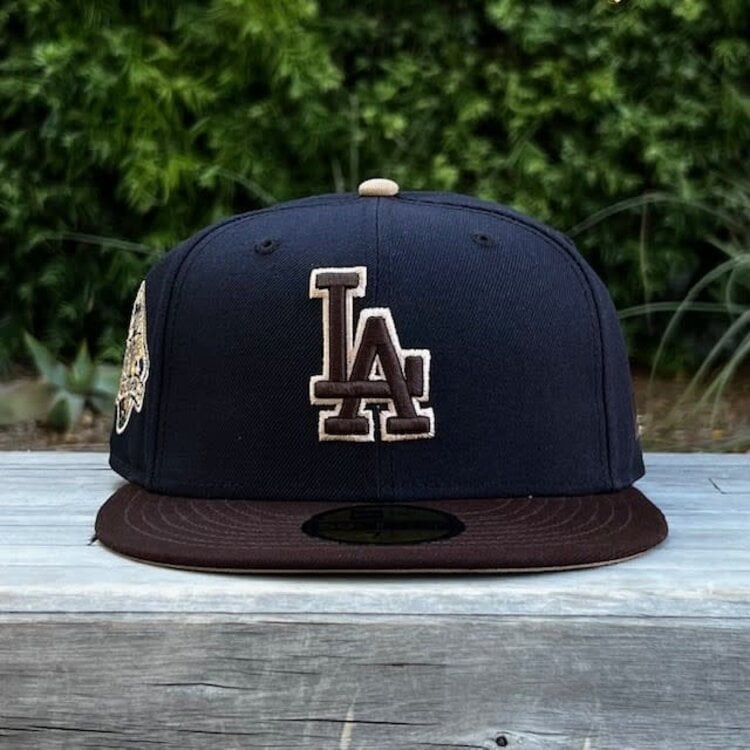 New Era LA Dodgers Navy/Dark Brown Outline Viva SP Khaki UV